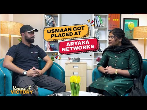 Usman From Jammu and Kashmir Got Placed